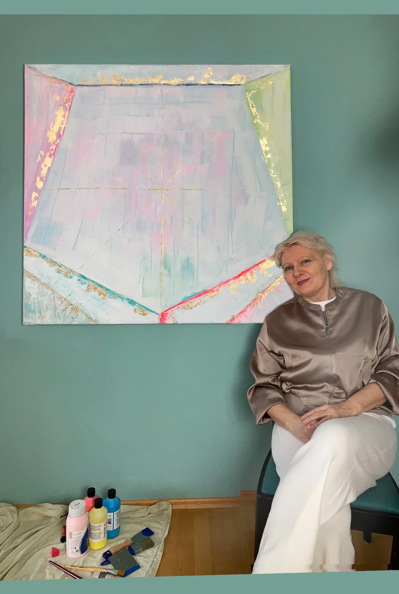 Margarete Scholtyssek in her studio